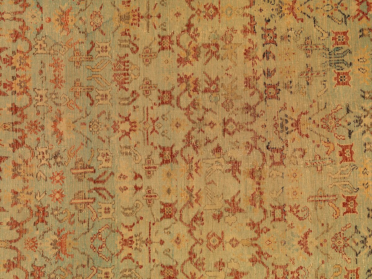 Carpet, Wool and cotton, American