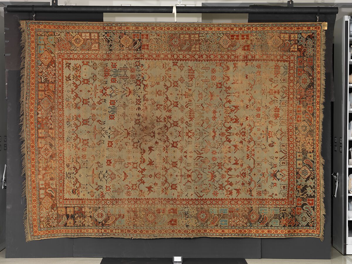 Carpet, Wool and cotton, American 