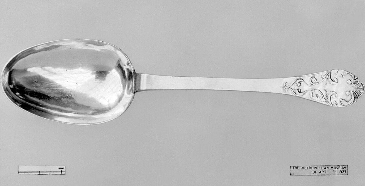 Spoon, Edward Sweet (entered 1704), Silver, British, Exeter 