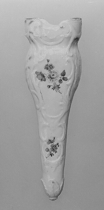 Bouquet holder, Hard-paste porcelain, Continental 