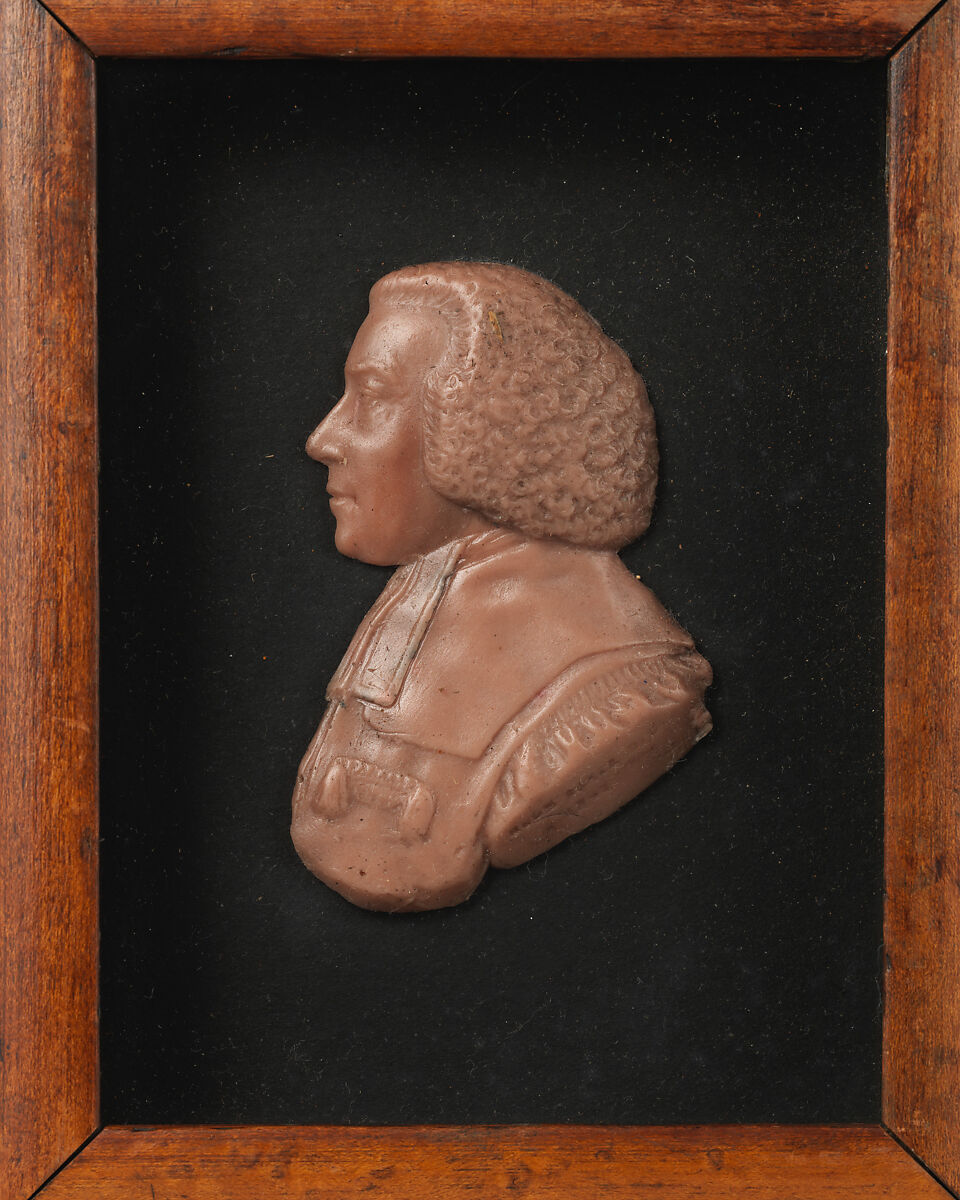 Hugh Blair, D.D. (1718–1800), James Tassie (British, Glasgow, Scotland 1735–1799 London), Pink wax on black pasteboard; frame: wood, British 