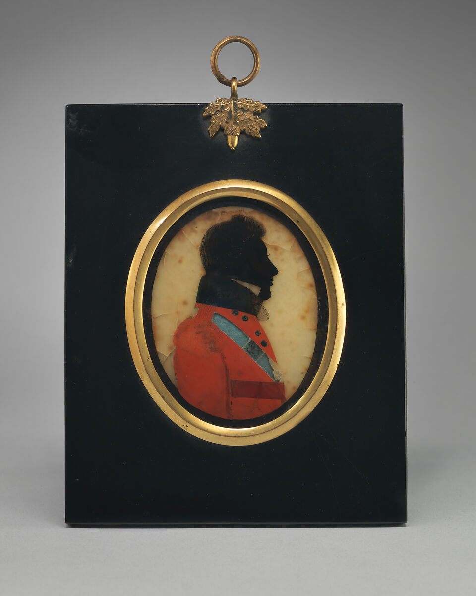 Medallion, Wax; glass, painted, probably British