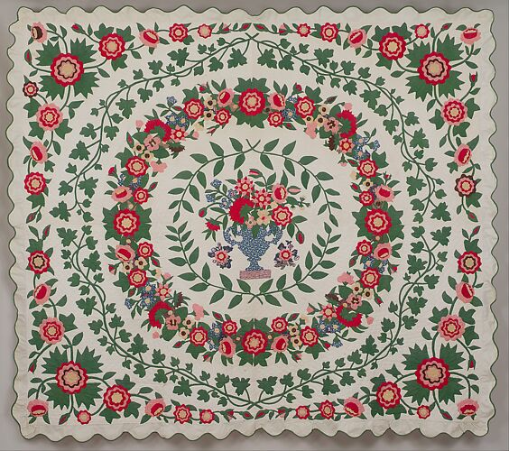 Floral Applique Quilt