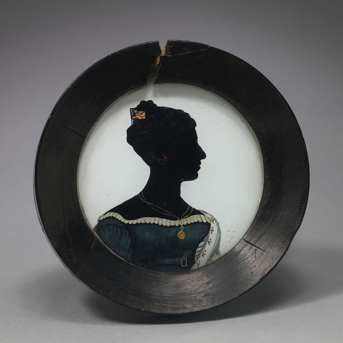 Medallion, Glass, British 