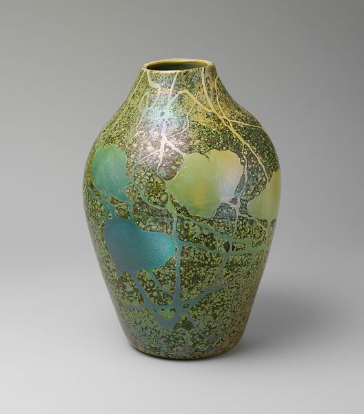 Cypriote Vase, Louis C. Tiffany (American, New York 1848–1933 New York), Favrile glass, American 