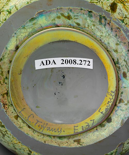 Cypriote Vase, Louis C. Tiffany (American, New York 1848–1933 New York), Favrile glass, American