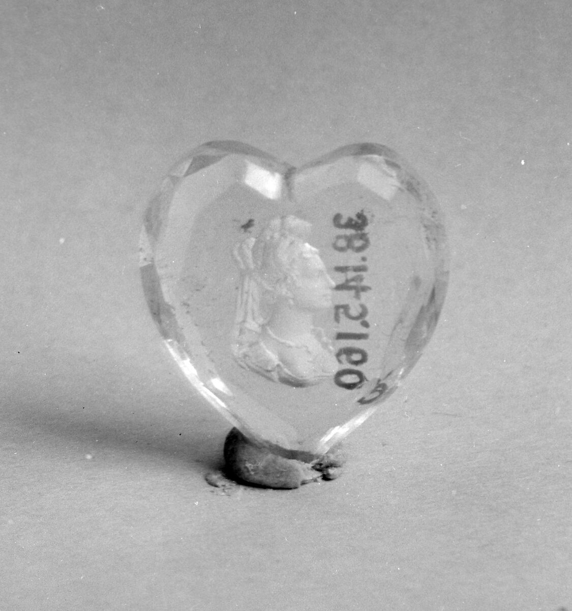 Medallion, Attributed to Désprez (active 1773–after 1815), Glass, biscuit porcelain, French