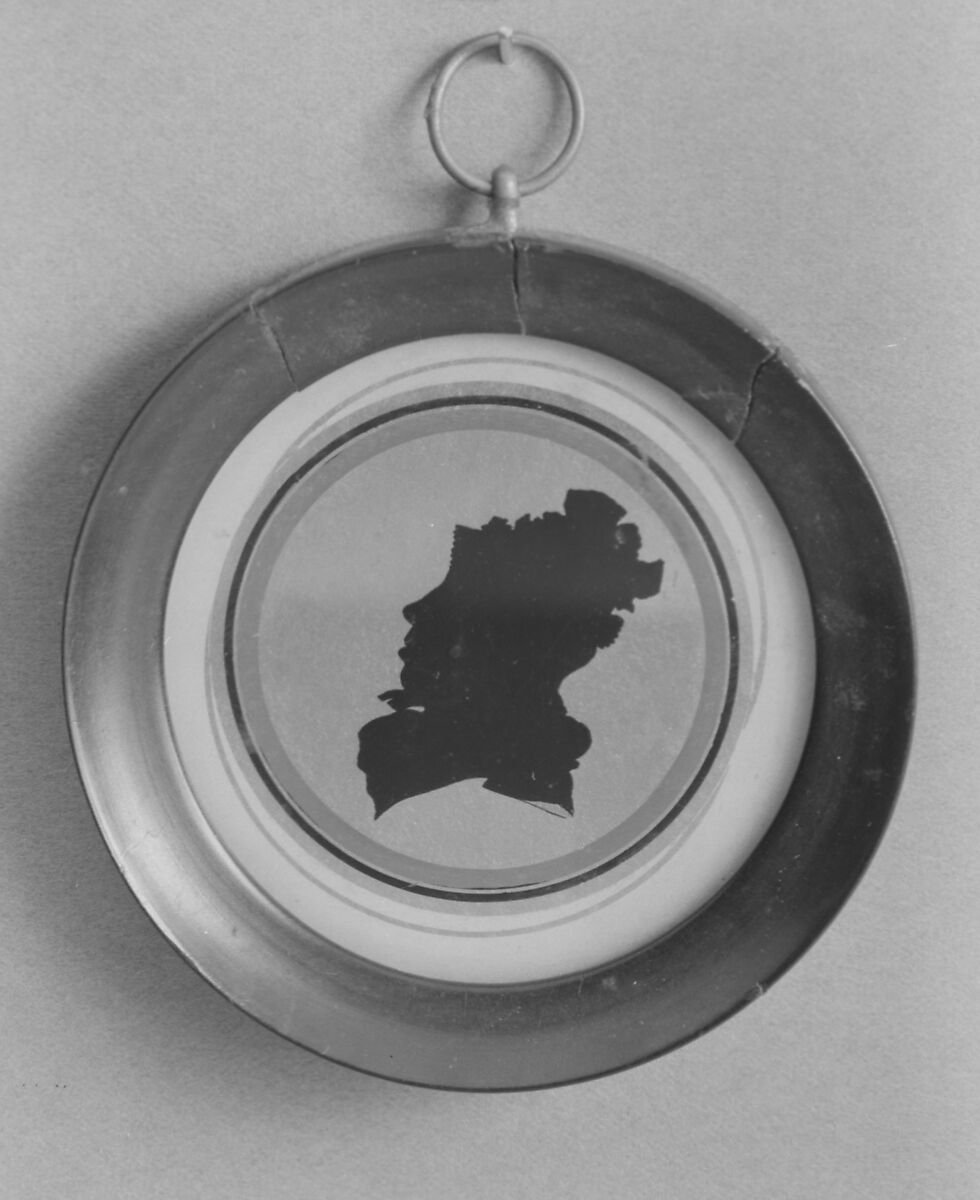 Medallion, Glass, possibly German