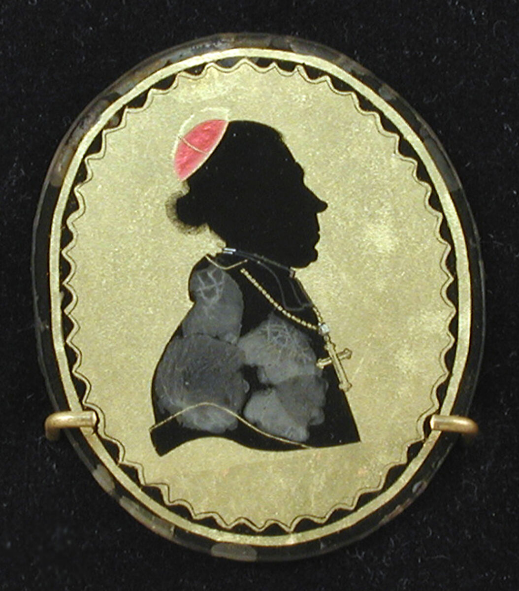 Medallion, Glass, German 