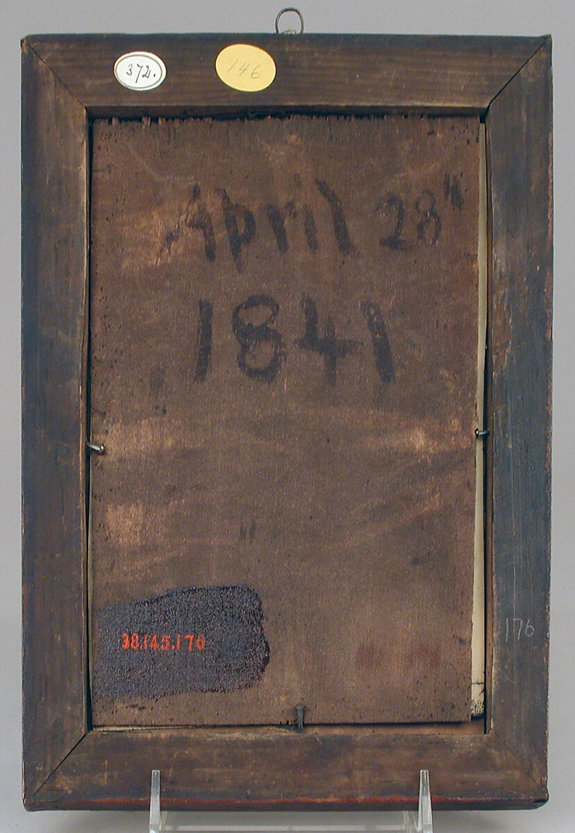 Panel, Verre églomisé, possibly British