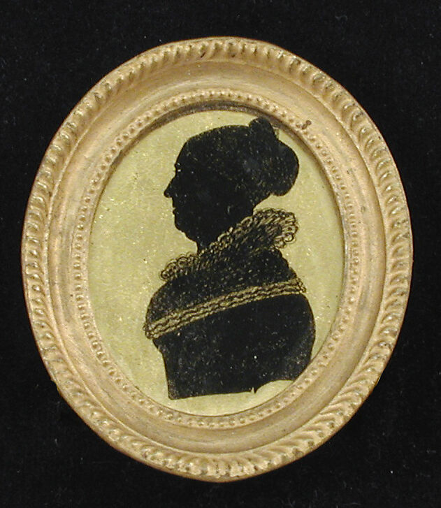 Medallion, Verre églomisé, possibly German 