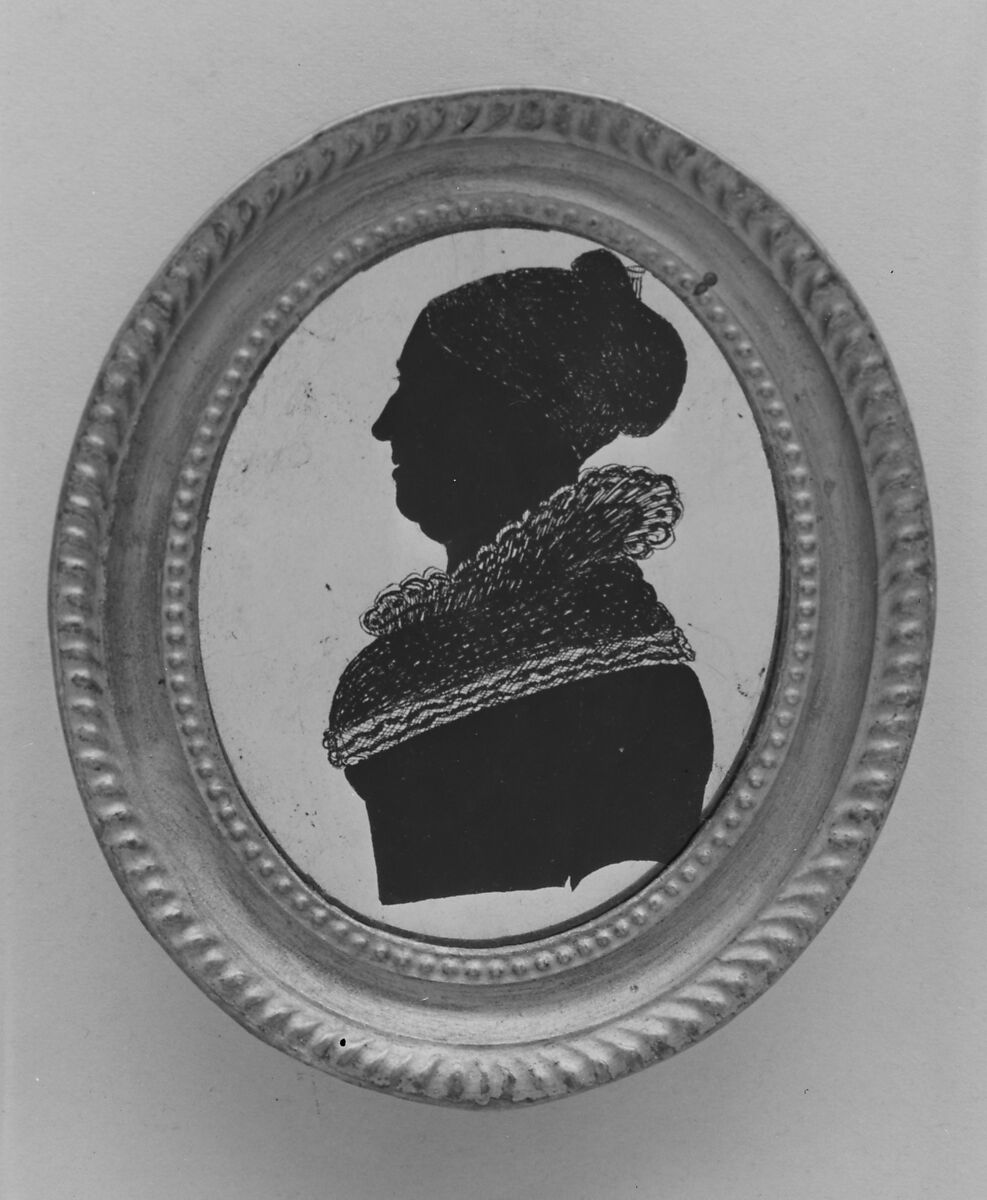 Medallion, Verre églomisé, possibly German