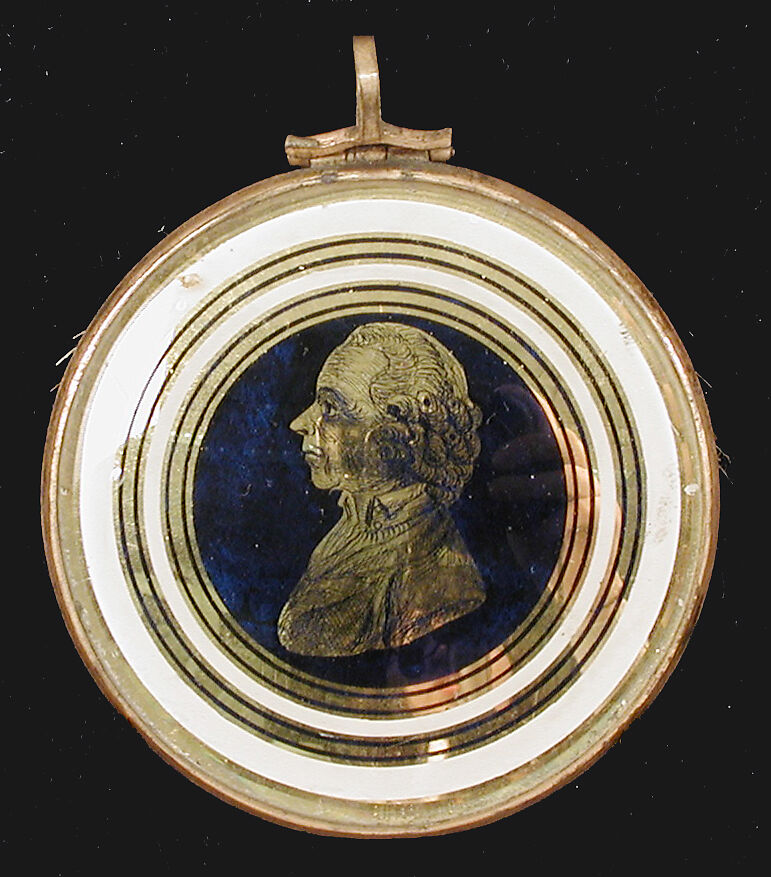 Locket, Glass, possibly German 