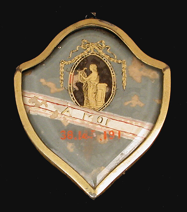 Pendant, Glass, possibly French