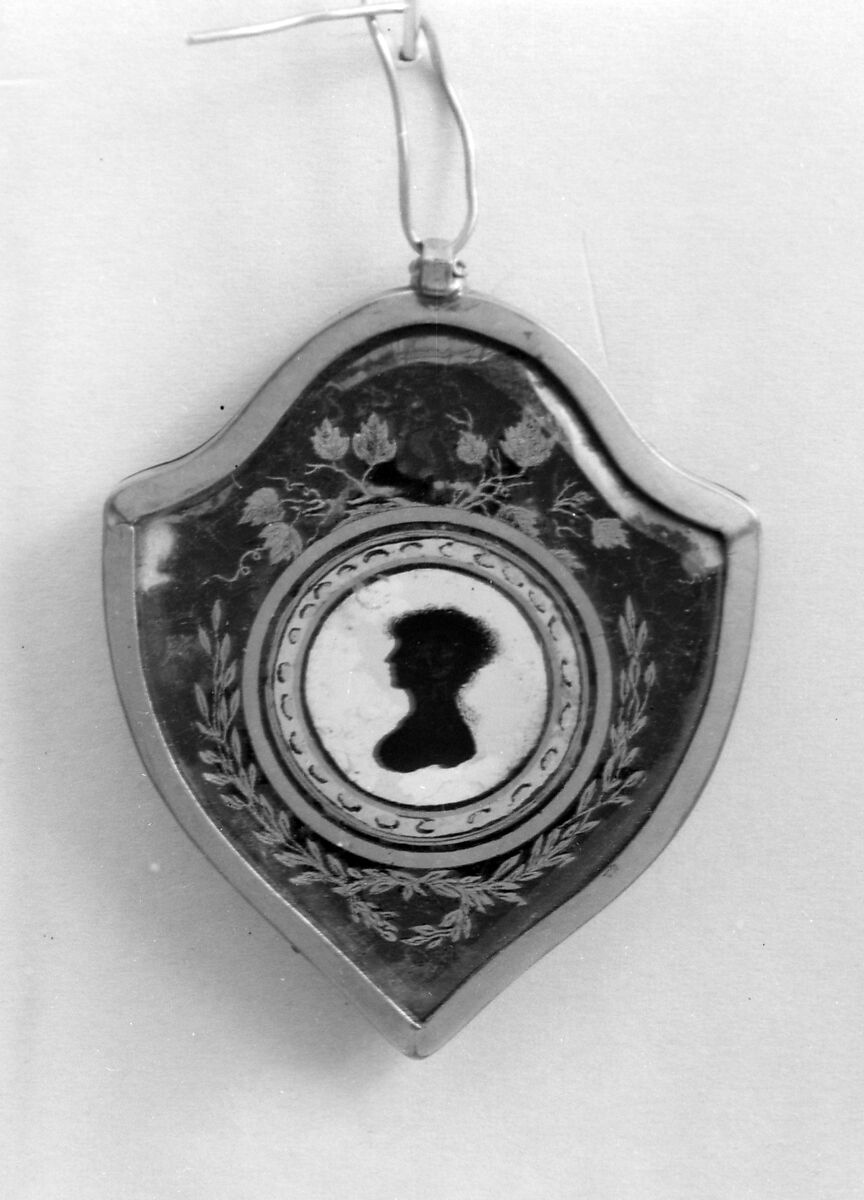 Pendant, Glass, possibly French