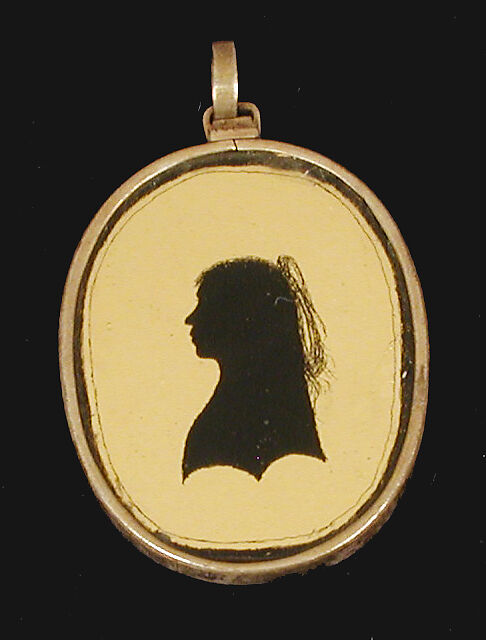 Locket, Glass, possibly German 