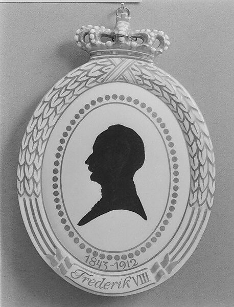 King Frederick VIII (1843–1912), Royal Porcelain Manufactory (Danish, 1775–present), Hard-paste porcelain, Danish, Copenhagen 