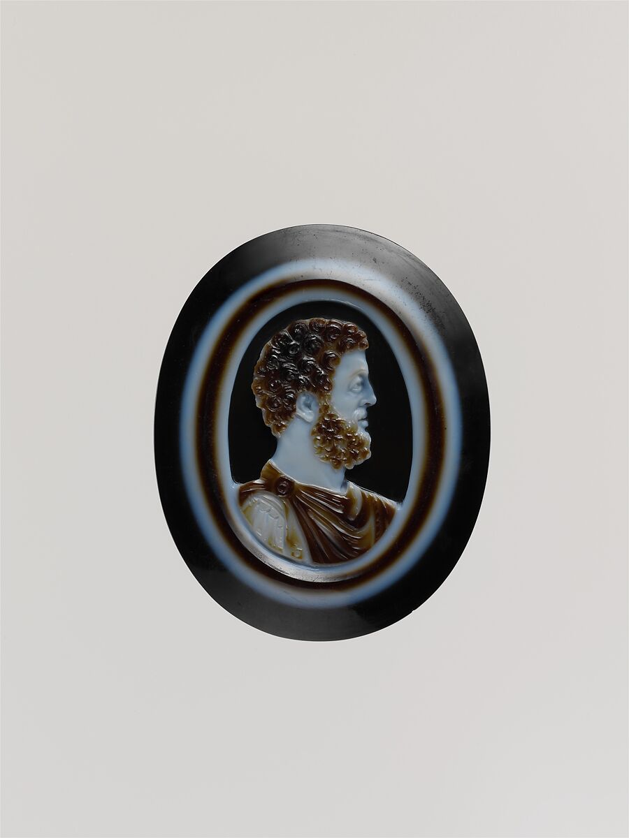 Marcus Aurelius, Sardonyx or onyx, Italian 