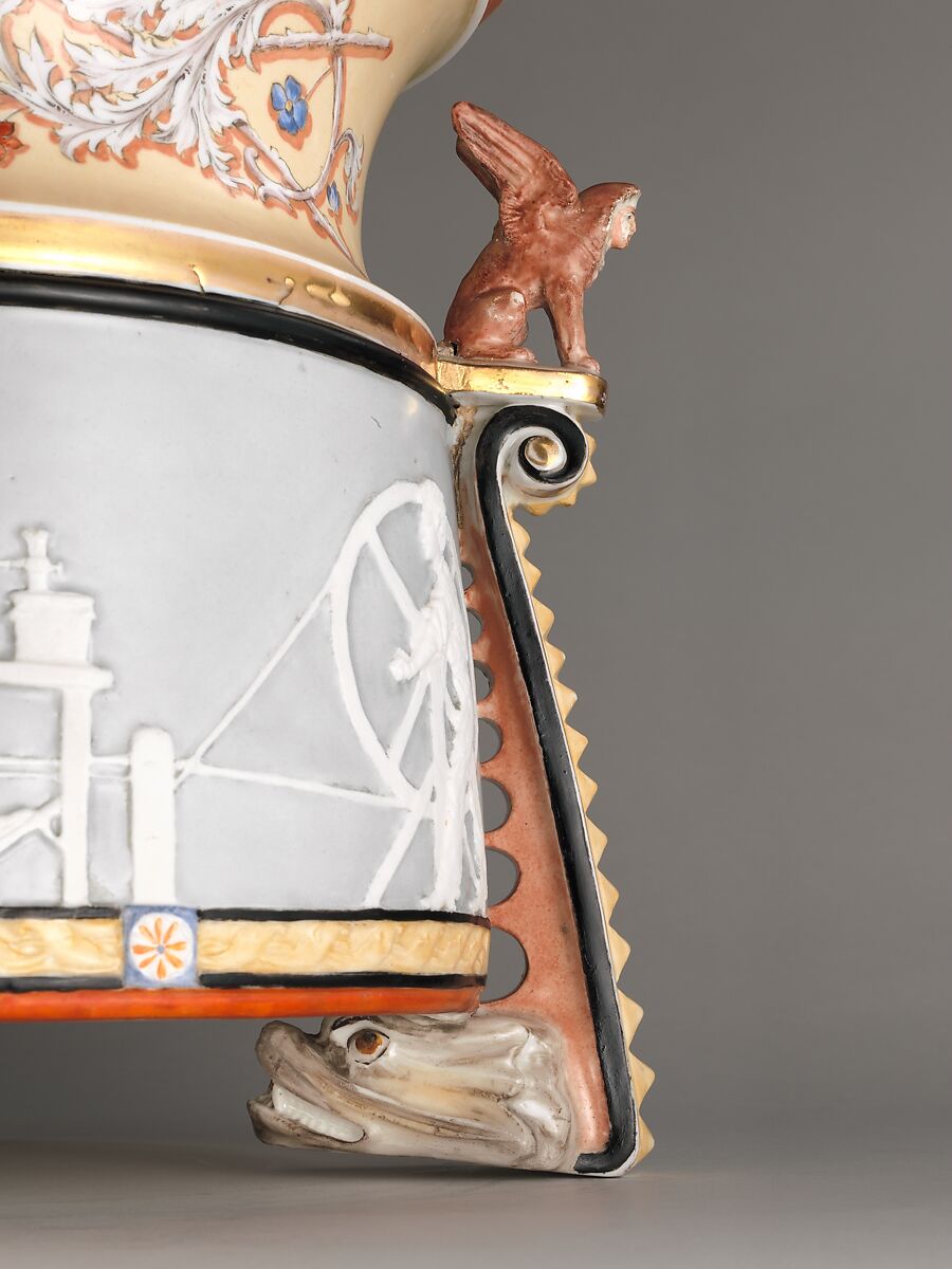 Jardinière, Union Porcelain Works (American, 1863–1922), Porcelain, American