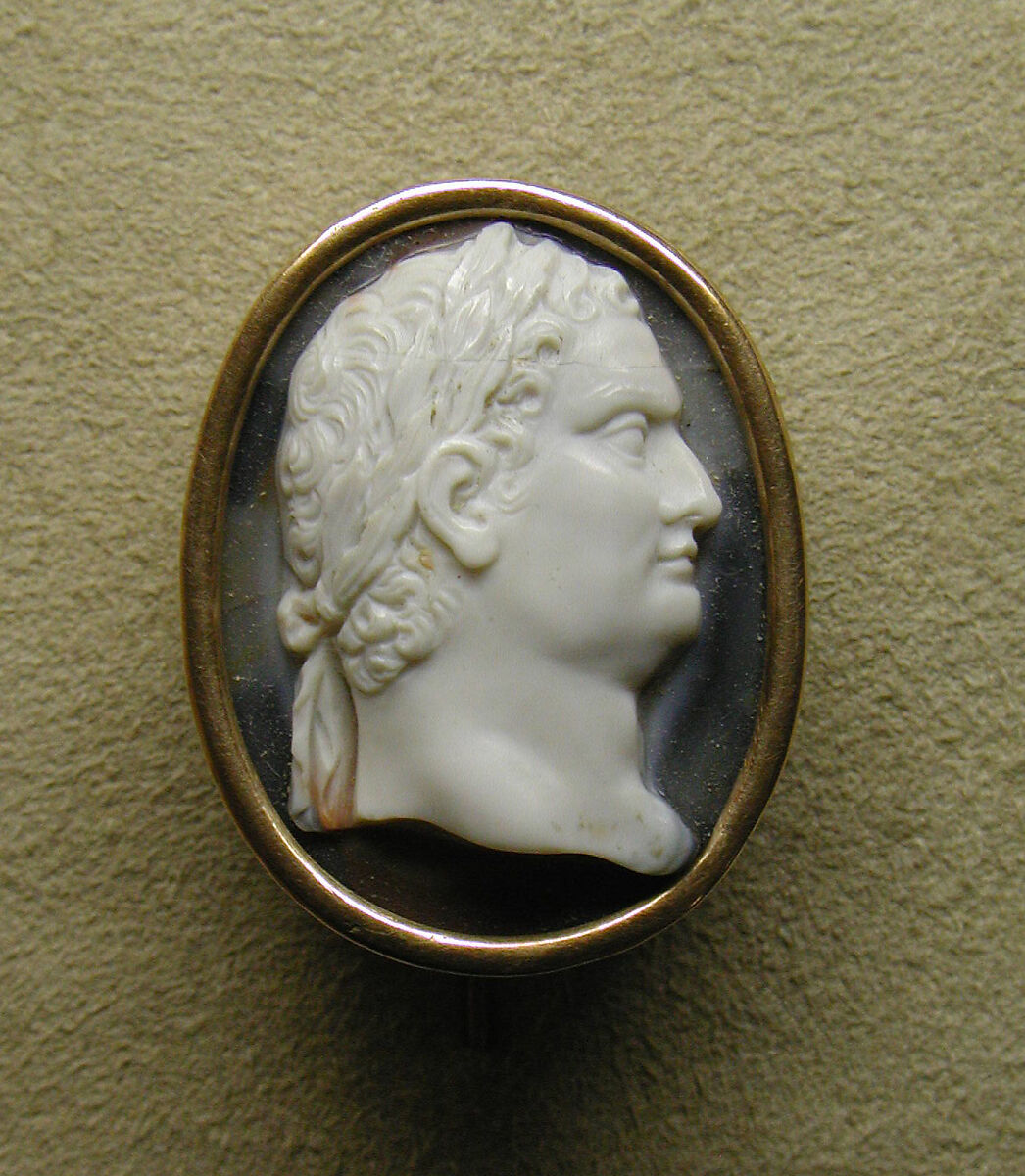 Titus (Flavius Sabinus Vespasianus (40 or 41–81 A.D.), Onyx and gold, Italian 