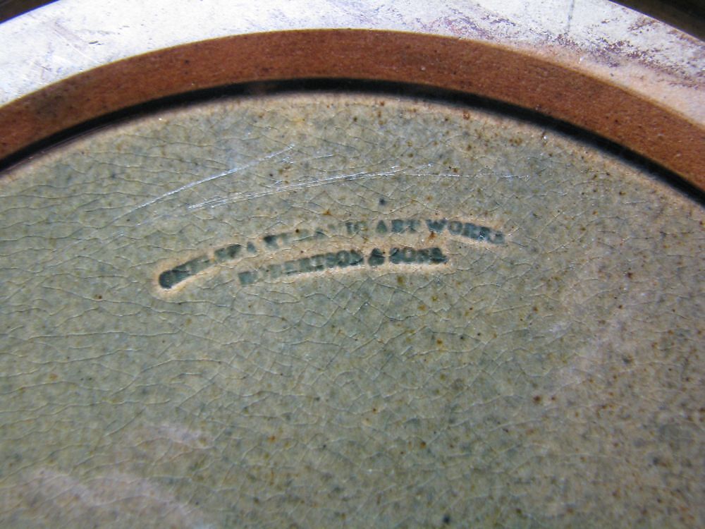 Ewer on stand, Chelsea Keramic Art Works (1872–1889), Earthenware, American