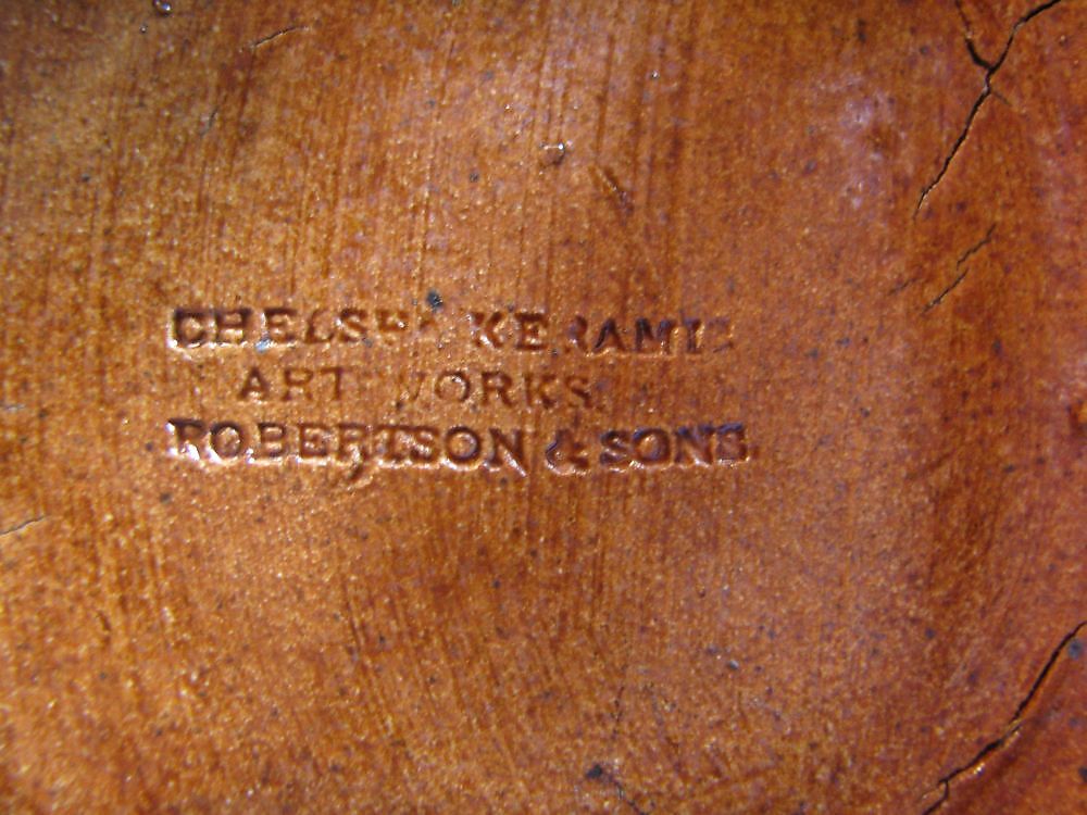 Vase, Chelsea Keramic Art Works (1872–1889), Earthenware, American