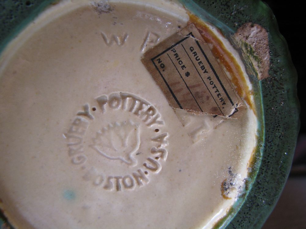 Vase, Grueby Pottery (Boston, Massachusetts, 1899–ca. 1911), Earthenware, American