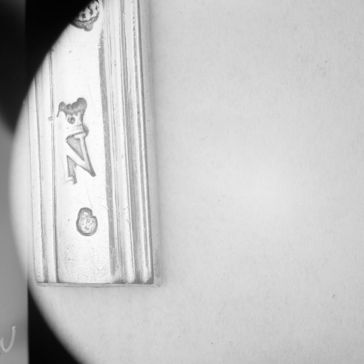 Section of a spoon handle, Nicolas Collier (born 1733, master 1766, recorded 1793), Silver, French, Paris