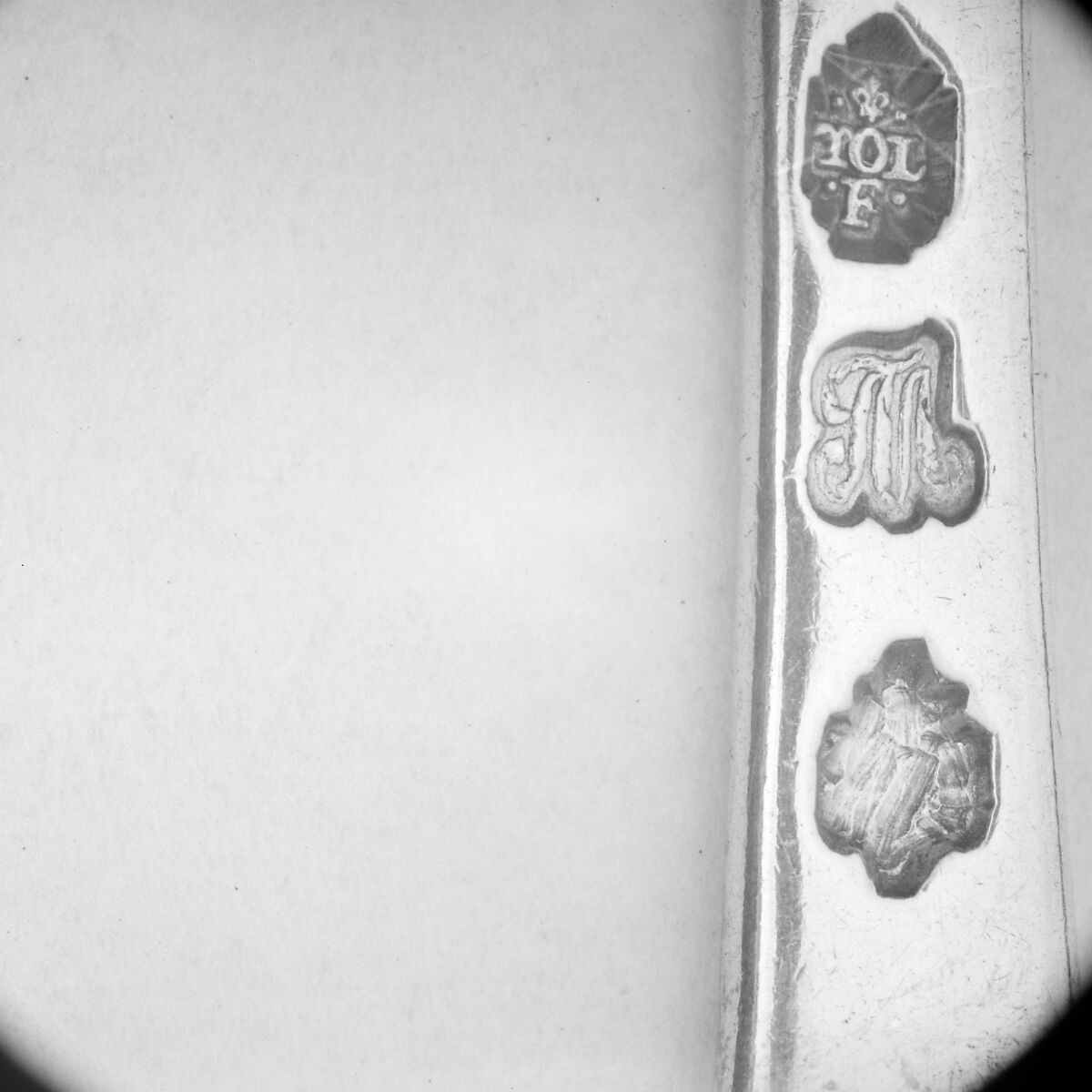 Section of a spoon handle, Silver, French, Toulouse