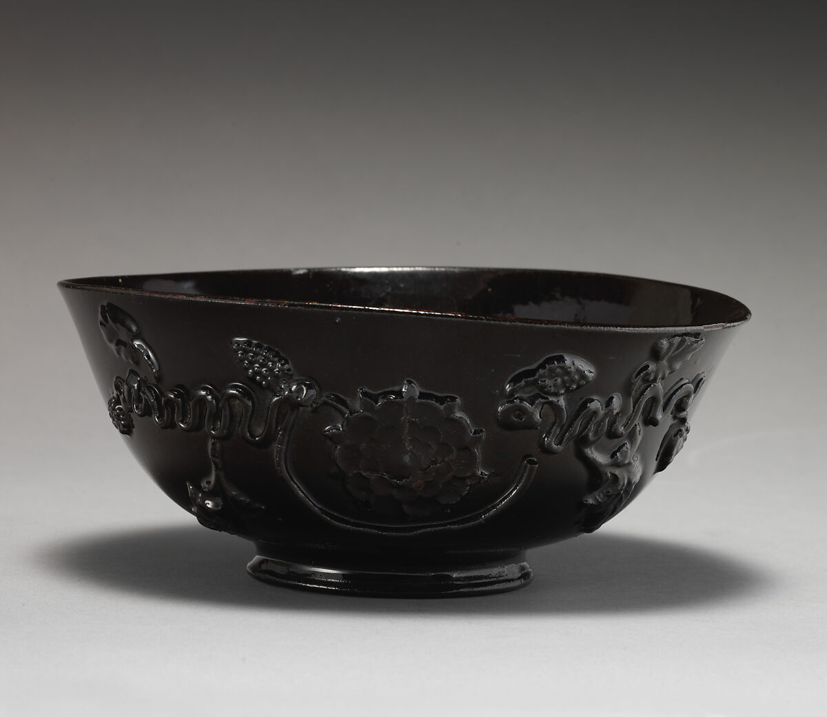 Bowl, Lead-glazed earthenware, probably British, Staffordshire 