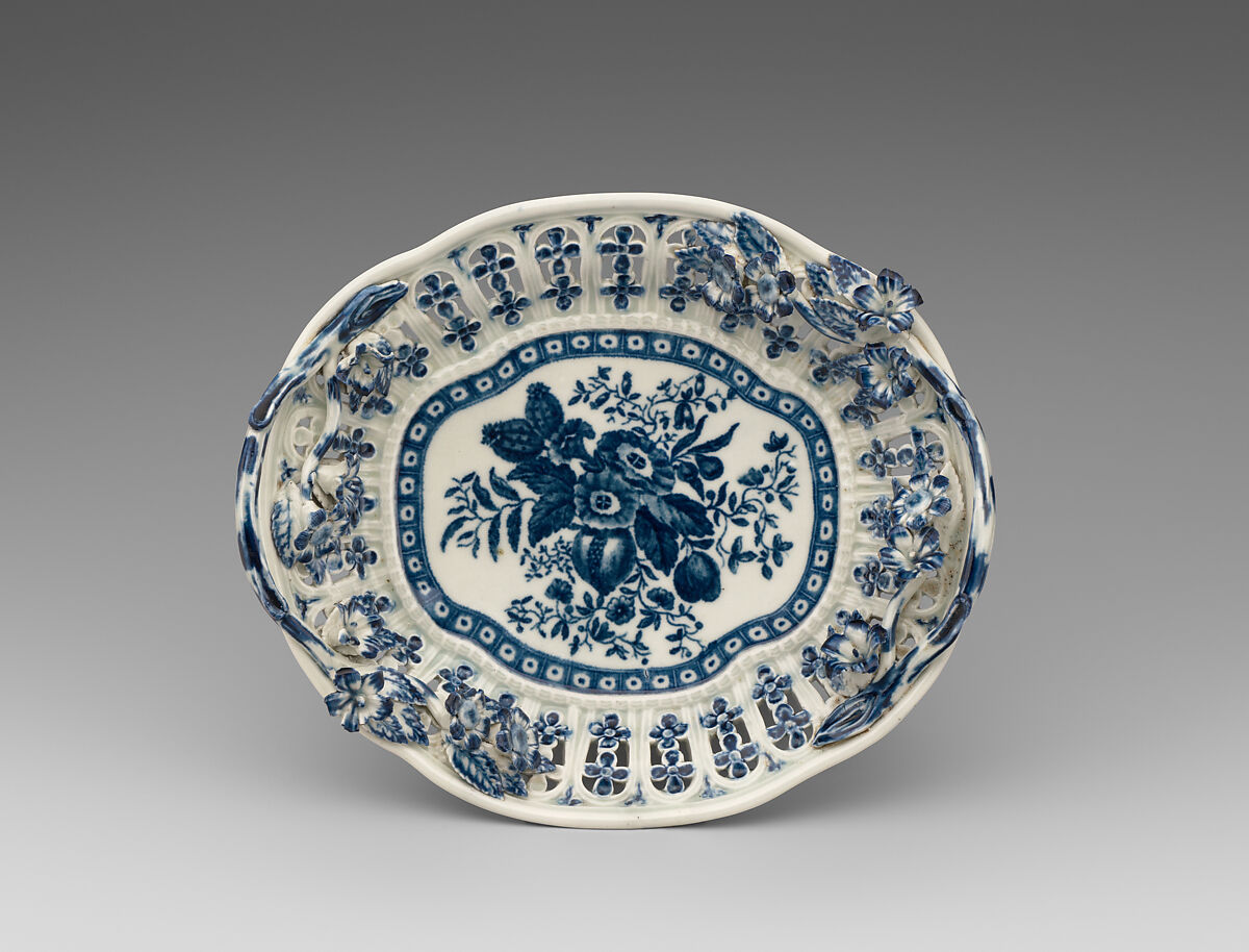 Stand, Worcester factory (British, 1751–2008), Soft-paste porcelain, British, Worcester 