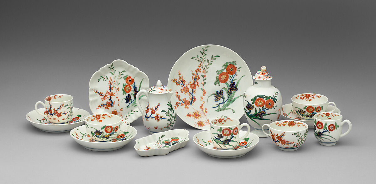 Plate (part of a service), Worcester factory (British, 1751–2008), Soft-paste porcelain, British, Worcester