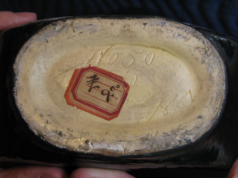 Vase, T. J. Wheatley &amp; Company (1880–1882), Earthenware, American