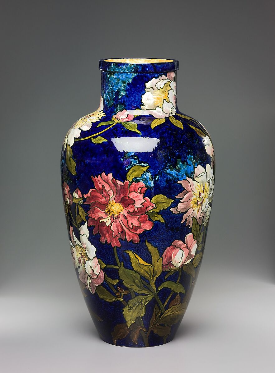 Vase, John Bennett  American, Earthenware, American