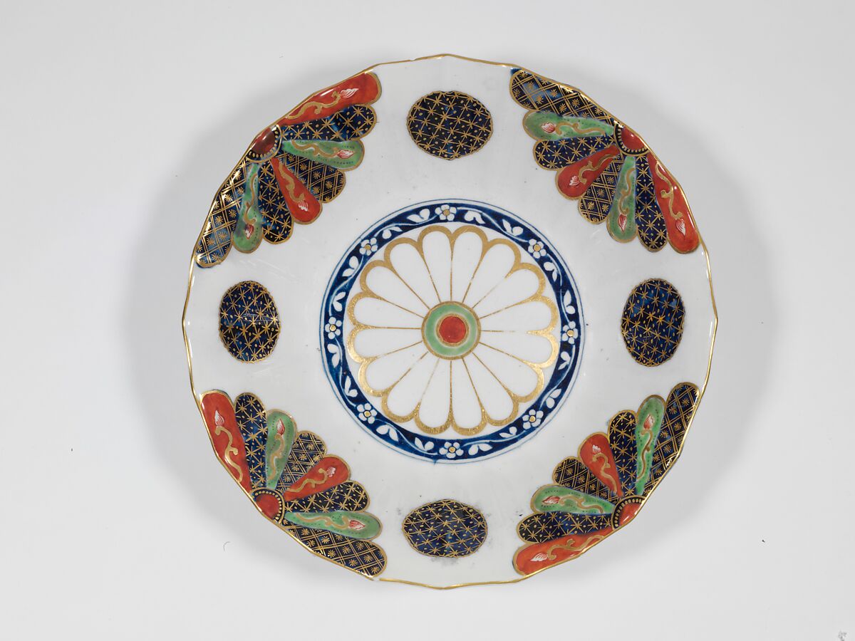 Dish, Worcester factory (British, 1751–2008), Soft-paste porcelain, British, Worcester