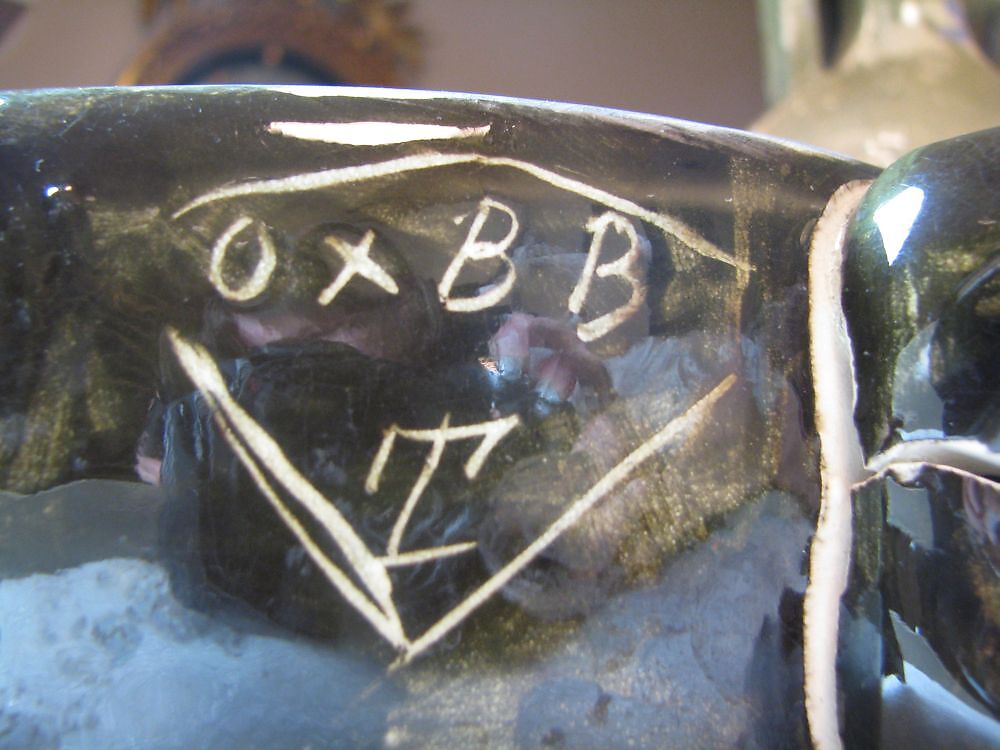 Vase, Odell &amp; Booth Brothers (American, Tarrytown, New York, 1880–1885), Earthenware, American