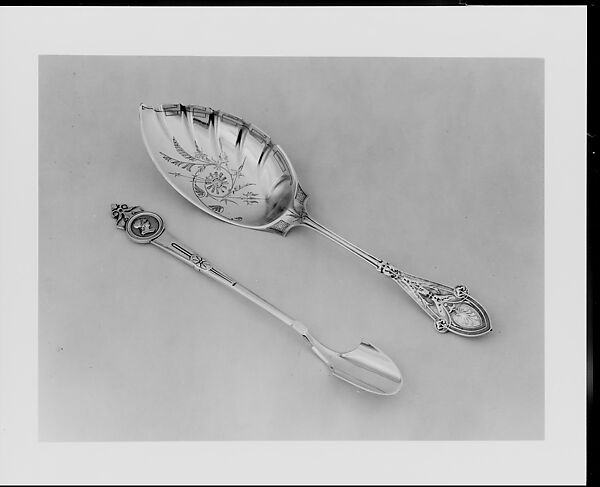 Cheese Scoop, Gorham Manufacturing Company (American, Providence, Rhode Island, 1831–present), Silver, American 