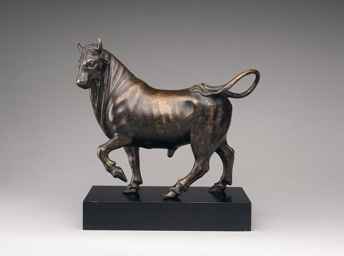 Bull, After a model by Giambologna (Netherlandish, Douai 1529–1608 Florence), Bronze, possibly Northern European, possibly Italian 