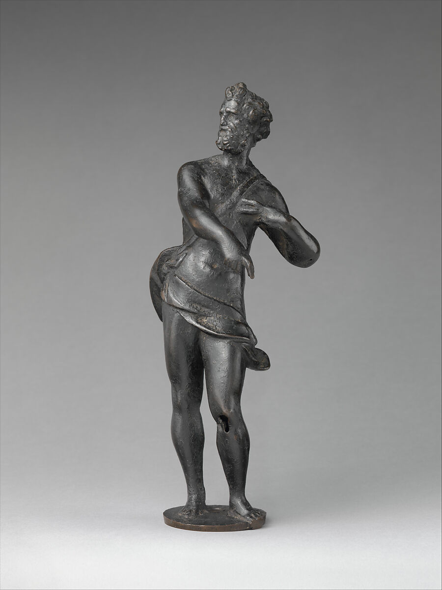 Jupiter (?), Style of Girolamo Campagna (Italian, Verona 1549–1625 Venice), Bronze, Italian, Venice 