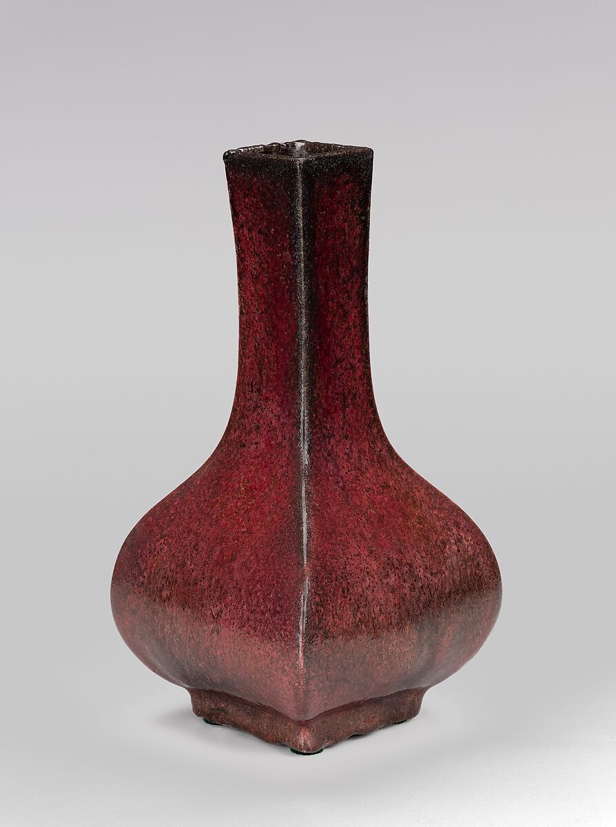 Vase, Chelsea Keramic Art Works (1872–1889), Stoneware, American 