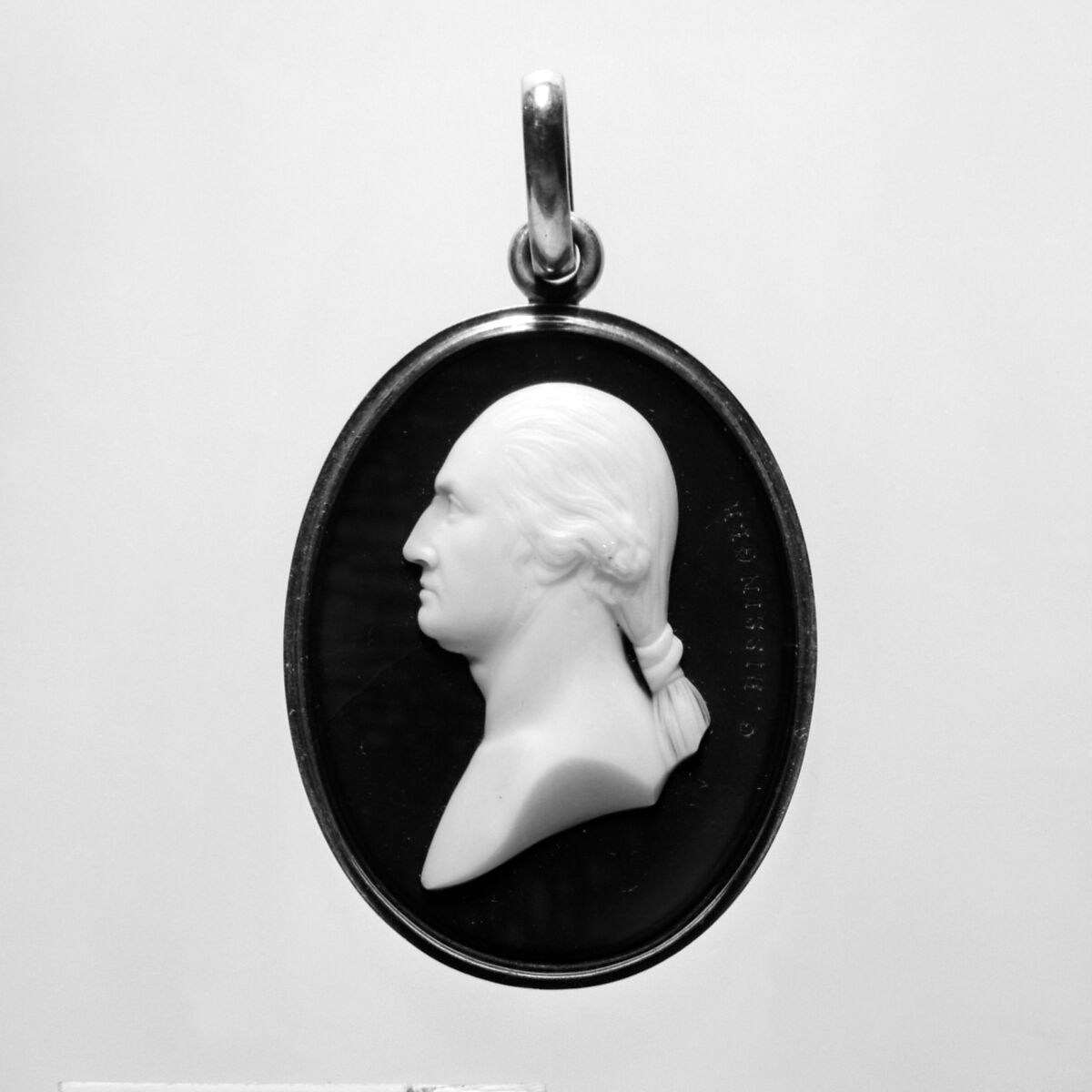 George Washington, George Bissinger (active 1878), Onyx and gold, French 