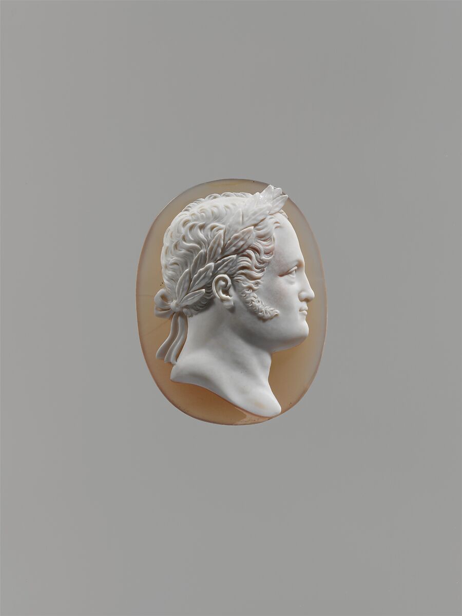 Laureate Head of Alexander I of Russia, probably Italian