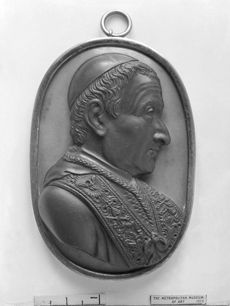 Pope Gregory XVI (Bartolommeo Alberto Cappellari, b. 1765, Pope 1831–1846), Jasper and silver-gilt, Italian 