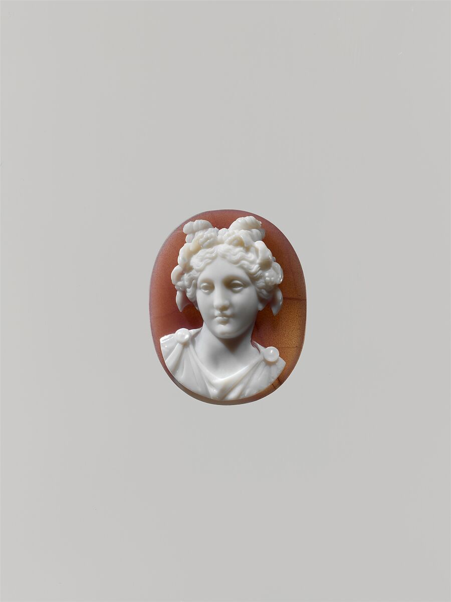 Thalia, Giuseppe Girometti (Italian, Rome 1780–1851 Rome), Onyx, Italian, Rome 