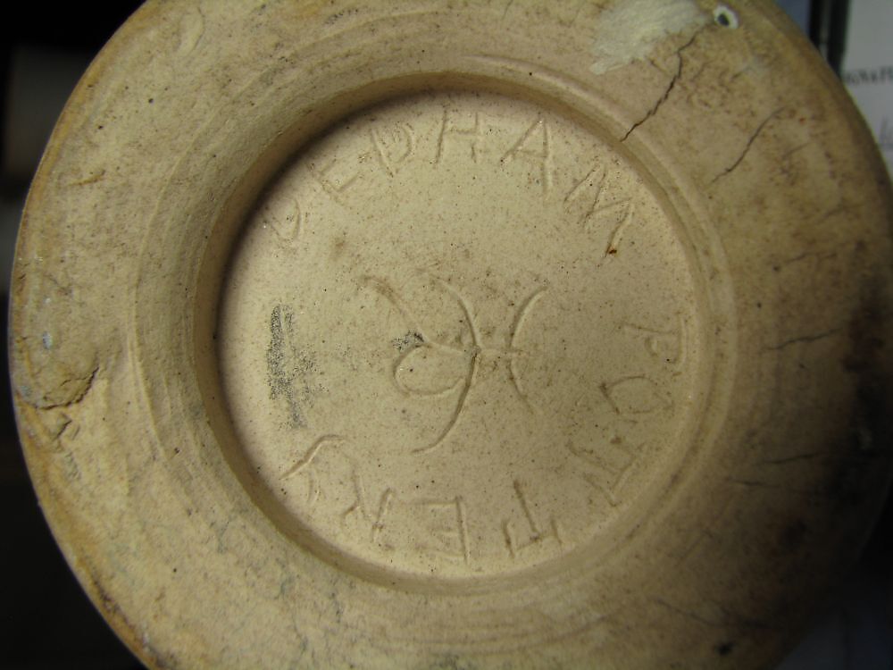 Vase, Dedham Pottery (1895–1943), Stoneware, American