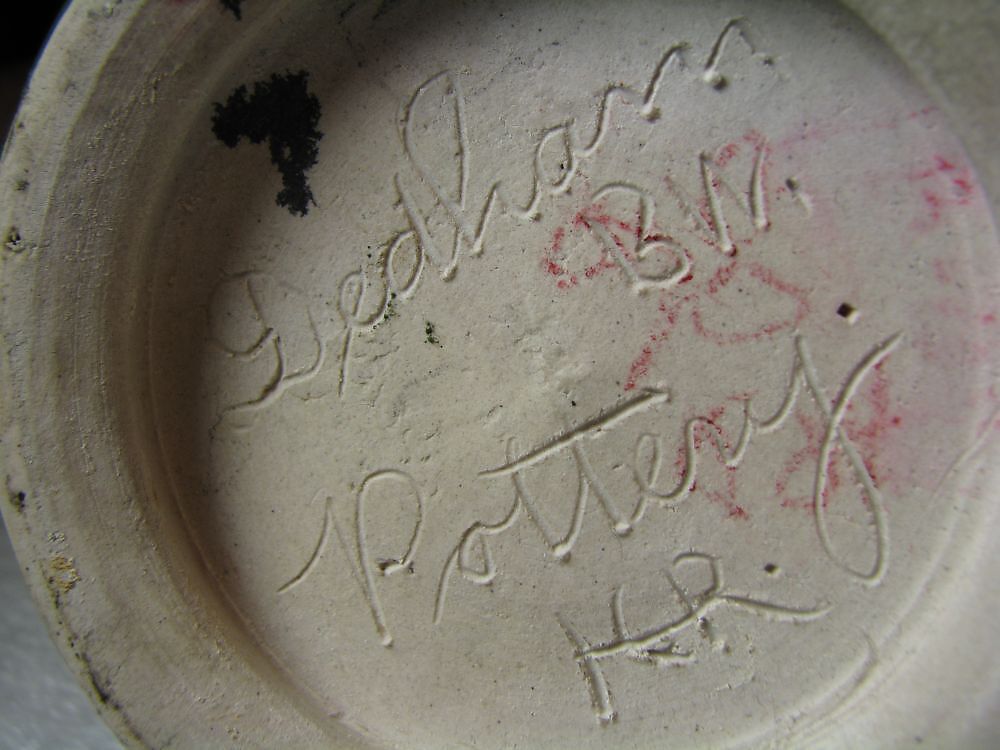 Vase, Dedham Pottery (1895–1943), Stoneware, American