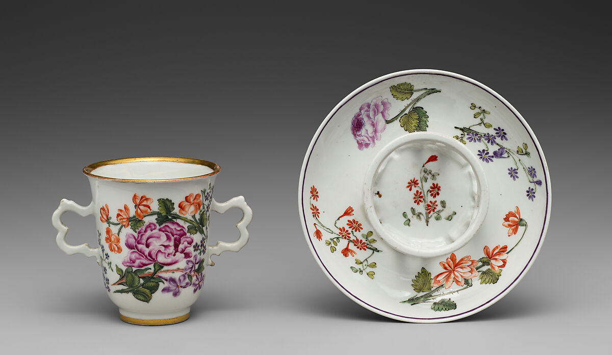 Cup, Vienna, Hard-paste porcelain, Austrian, Vienna