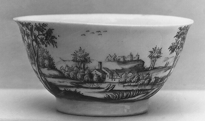 Teabowl and saucer, Meissen Manufactory (German, 1710–present), Hard-paste porcelain, German, Meissen