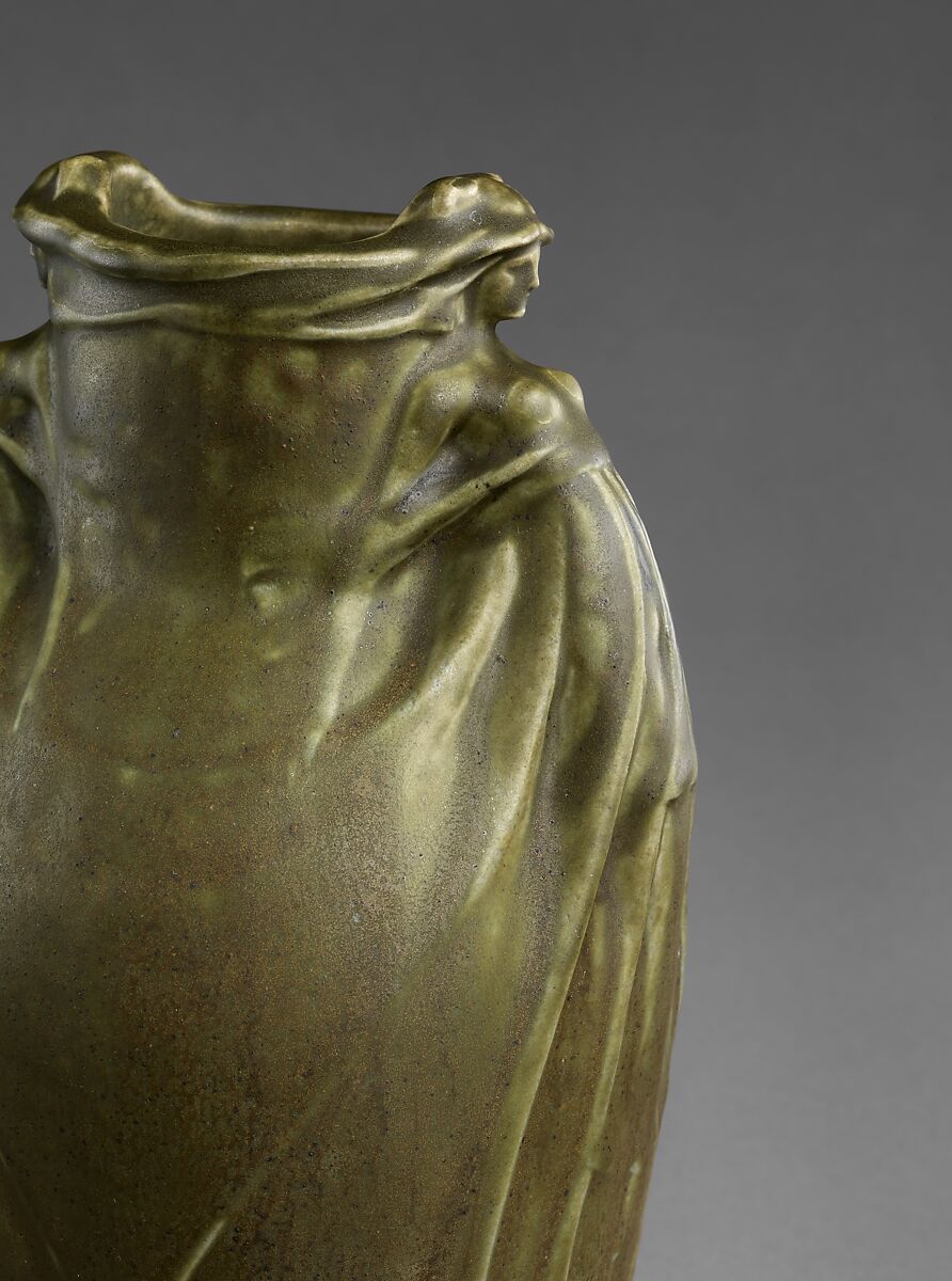 Vase, Van Briggle Pottery Company (1901–present), Earthenware, American