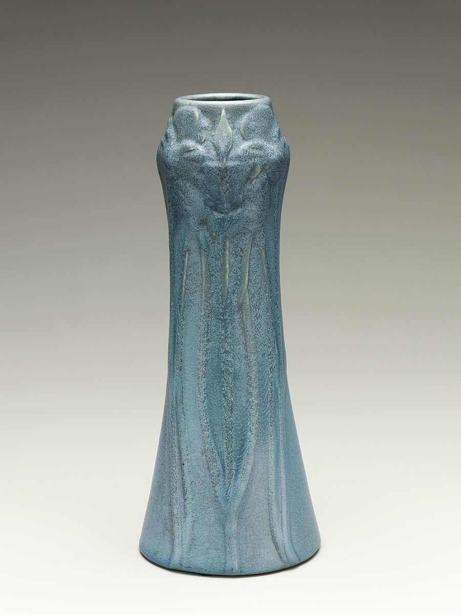 Vase, Van Briggle Pottery Company (1901–present), Earthenware, American 